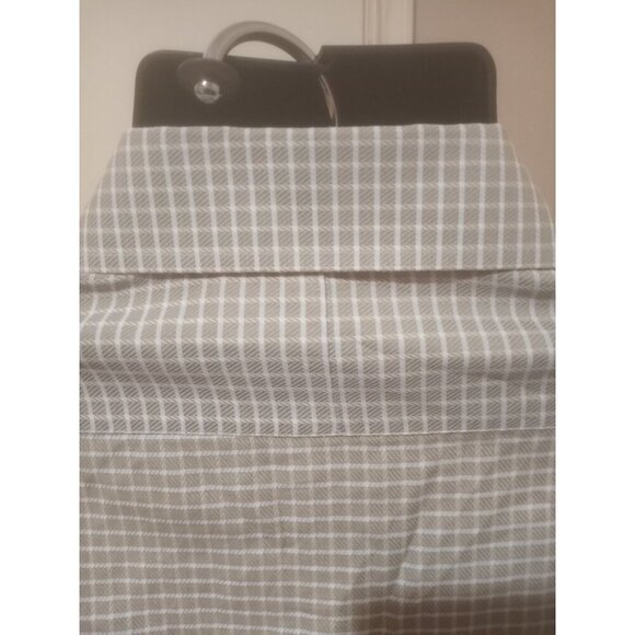 Burberry London Button Up Shirt Long Sleeve Men’s Gray 16.5-36 (L) USA Made - Picture 7 of 11